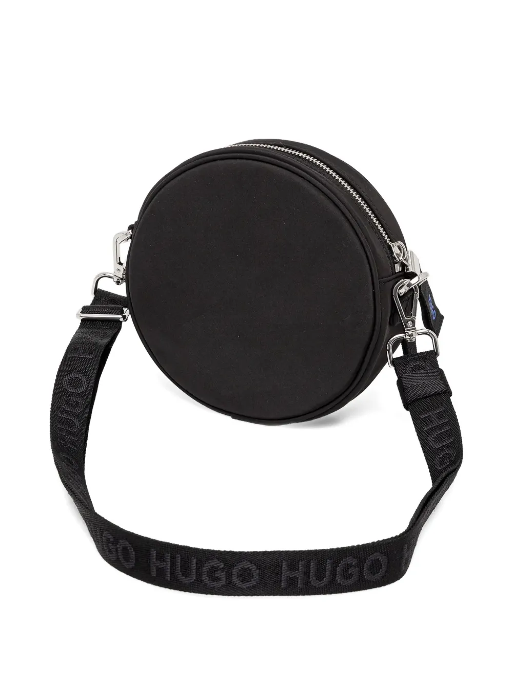 HUGO Crossbodytas met logoplakkaat Zwart