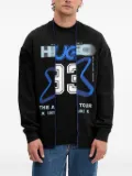 HUGO graphic-print sweatshirt - Black