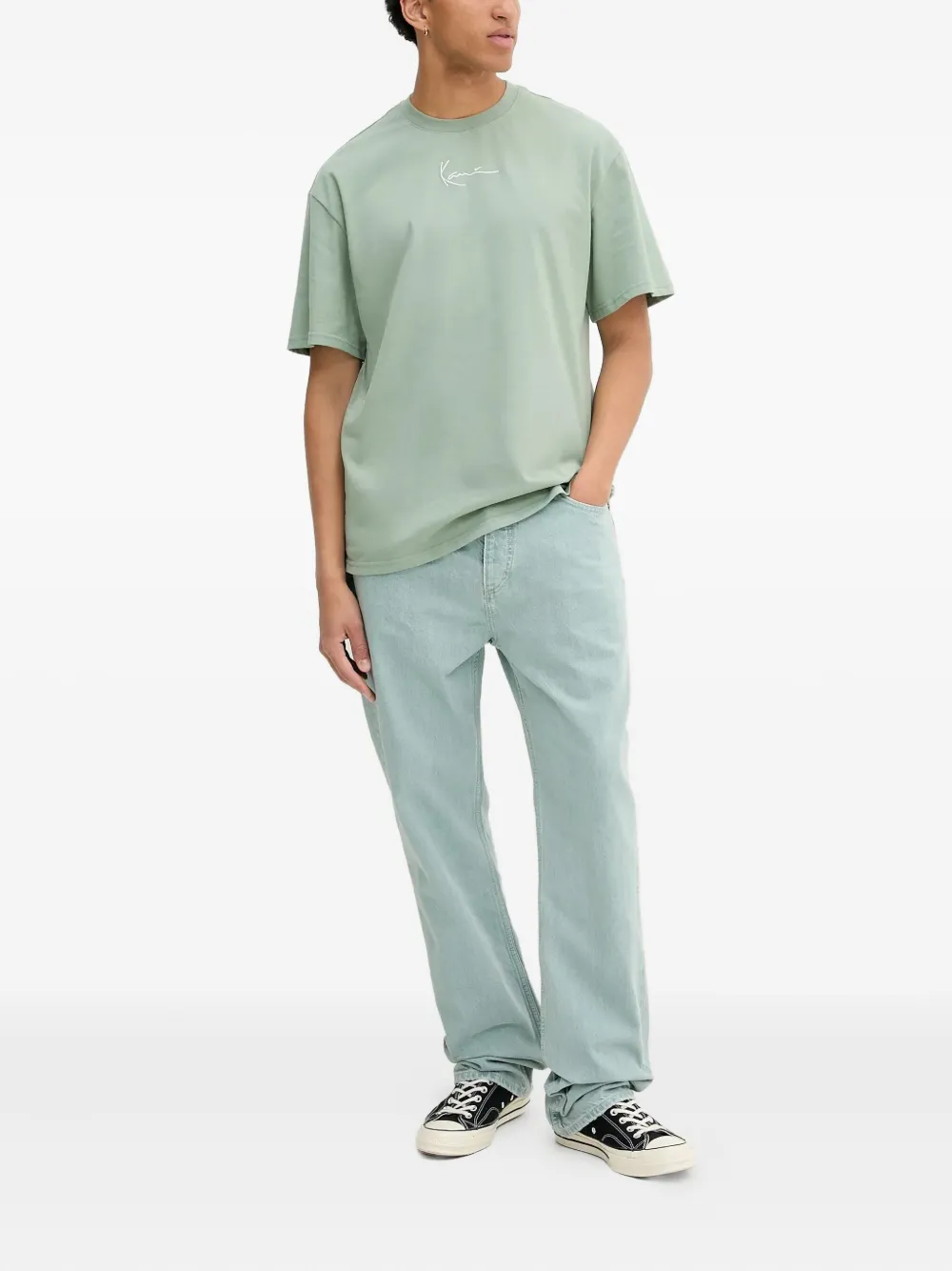 HUGO relaxed-fit jeans - Blauw