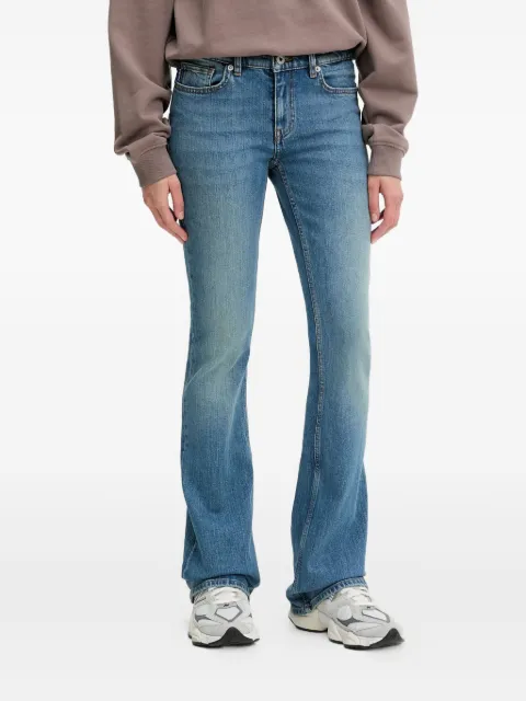 HUGO logo-plaque flare jeans