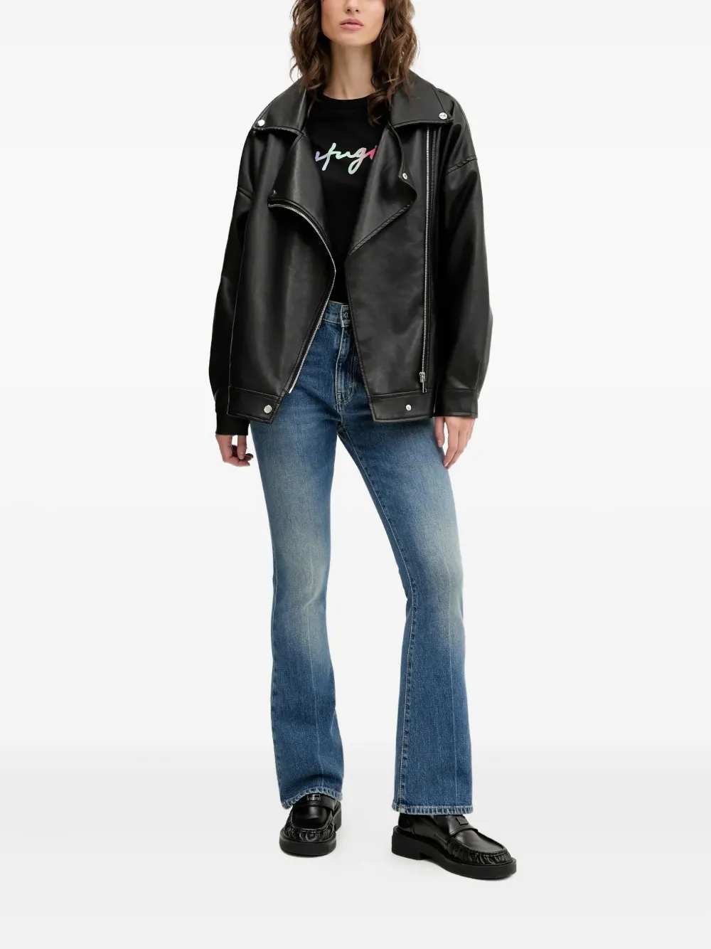 HUGO flared jeans - Blauw