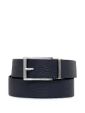 HUGO reversible leather belt - Blue