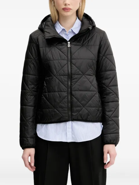 HUGO quilted hooded jacket