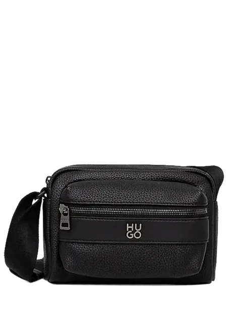 HUGO Quantic zip-fastening logo-plaque shoulder bag