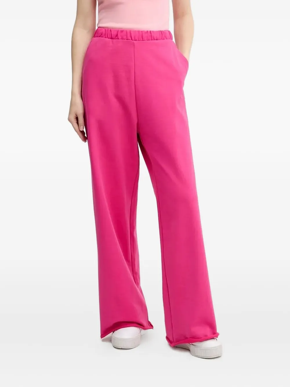 HUGO elasticated-waistband track pants Roze