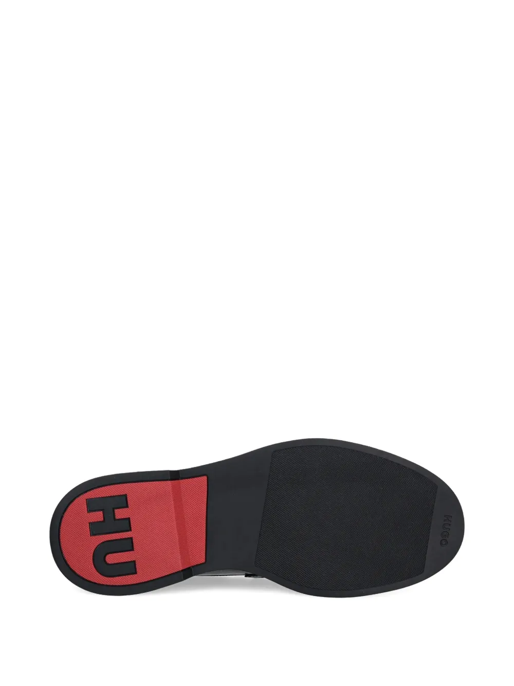 HUGO leather loafers Black