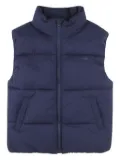 HUGO quilted zip-up vest - Blue