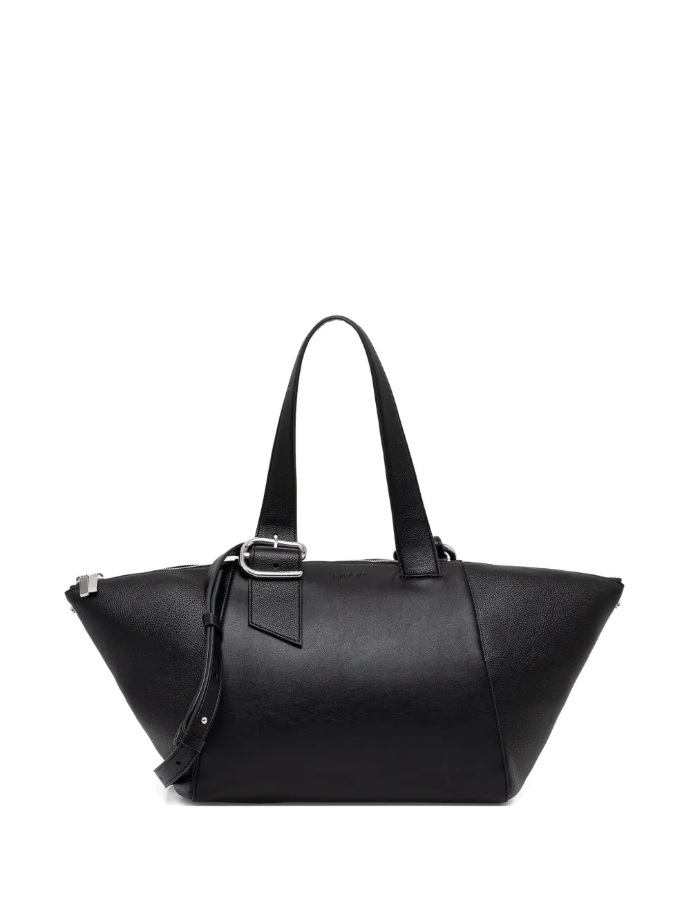 HUGO buckle-detail tote bag Zwart