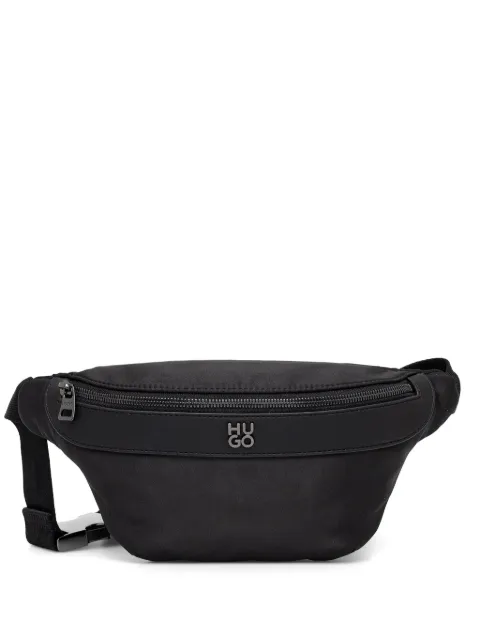 HUGO logo-plaque belt bag