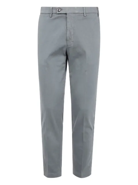 michael coal patch-detail cotton trousers