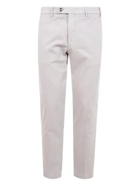 michael coal cotton twill trousers
