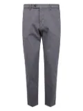 michael coal cotton twill trousers - Grey