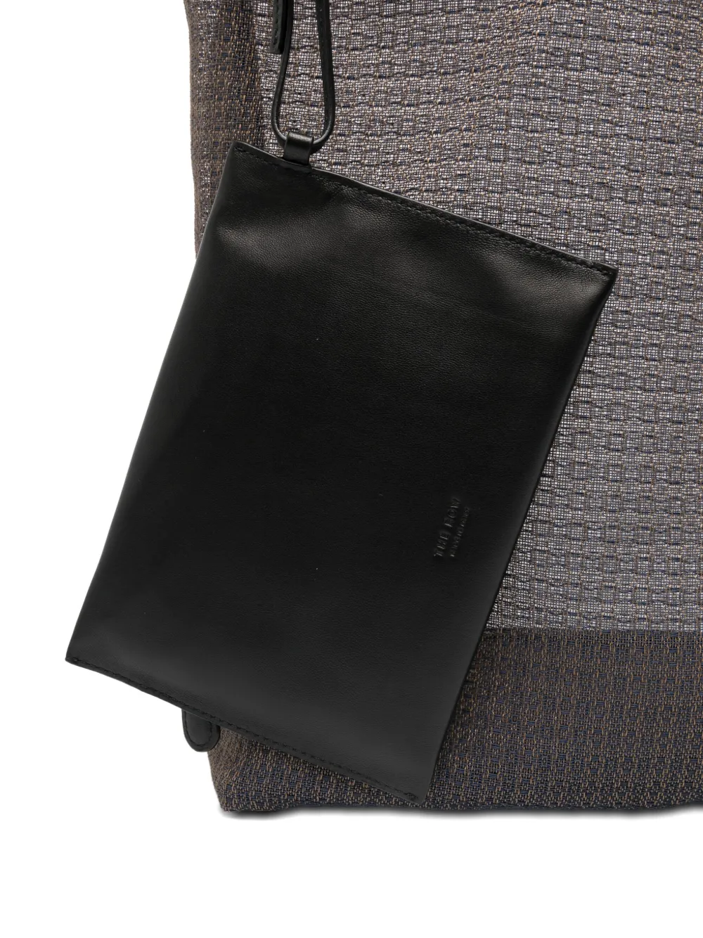 The Row Barn geweven shopper Blauw