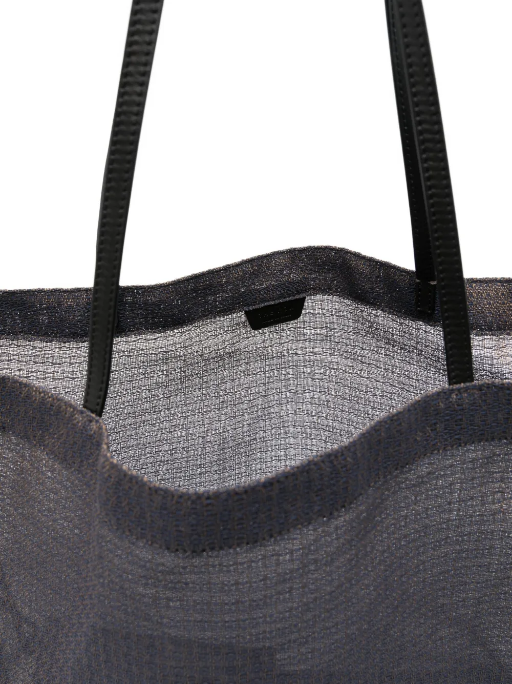 The Row Barn geweven shopper Blauw