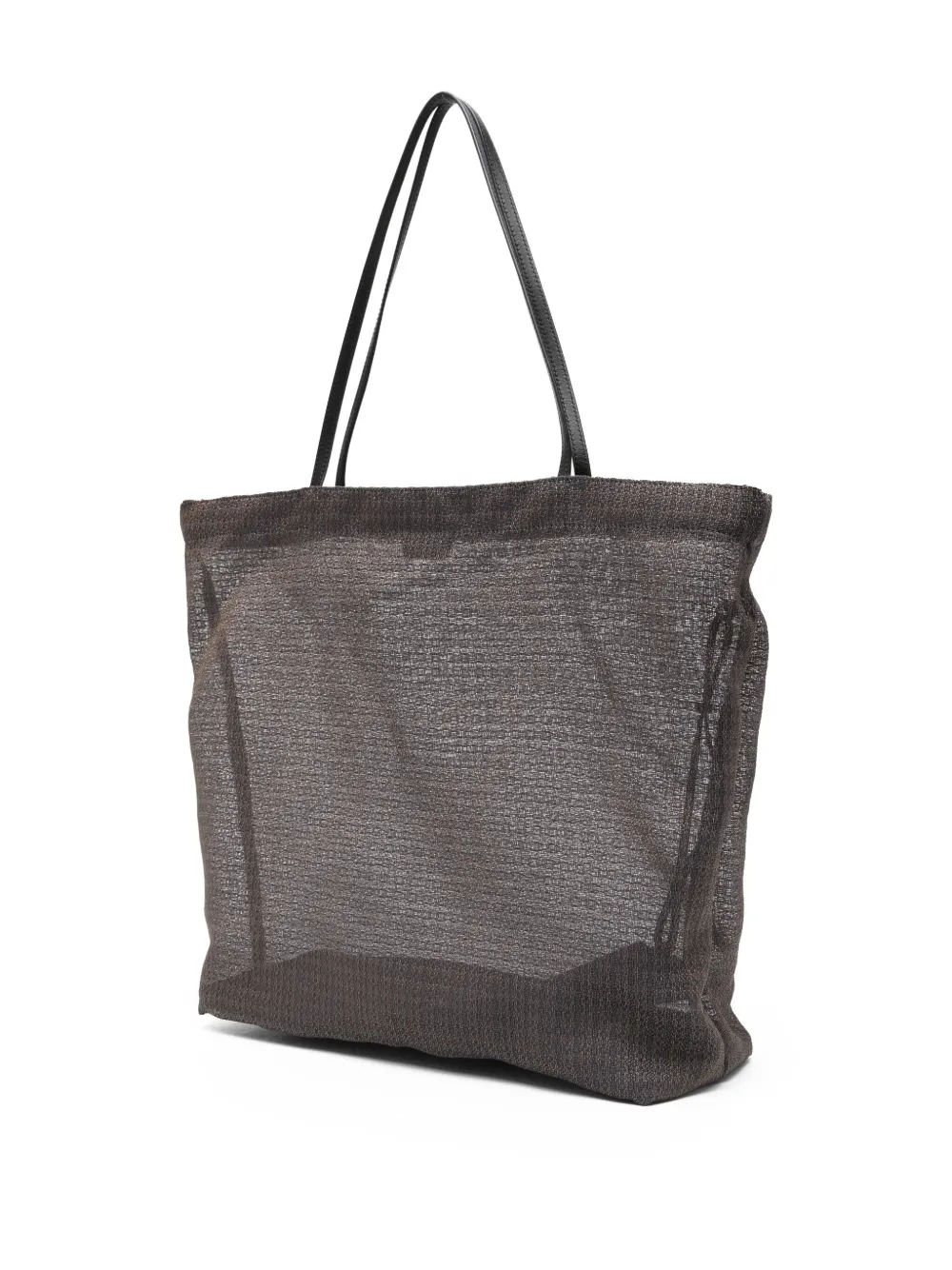 The Row Barn geweven shopper Blauw