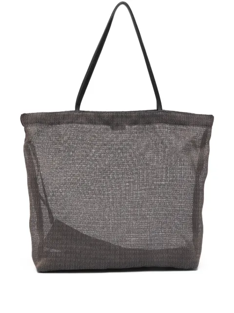 The Row Barn woven tote bag