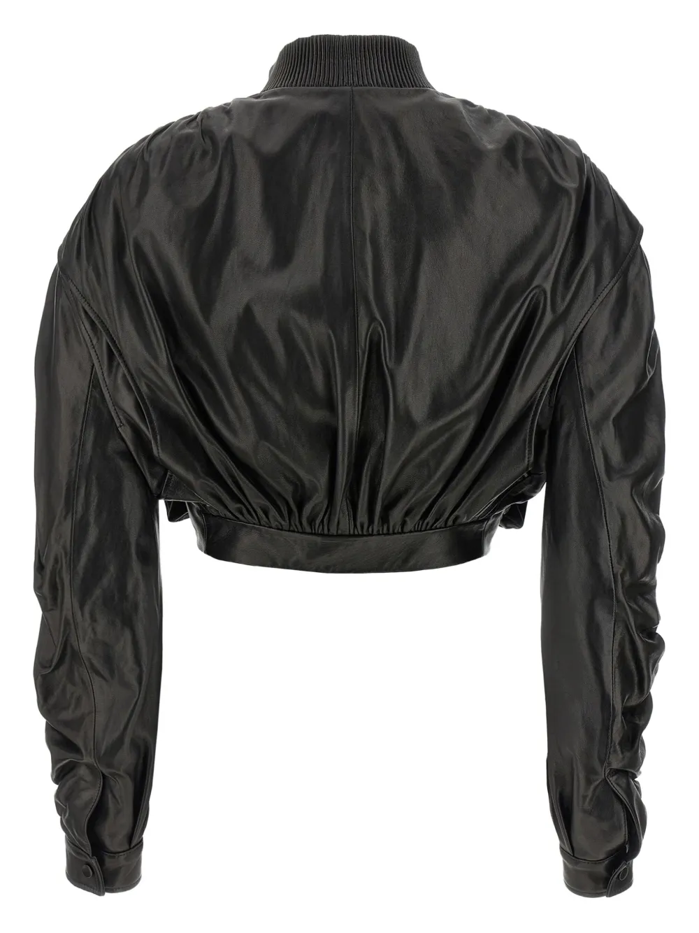 Giovanni Bedin nappa-leather jacket - ブラック Giovanni Bedin nappa-leather jacket - ブラック