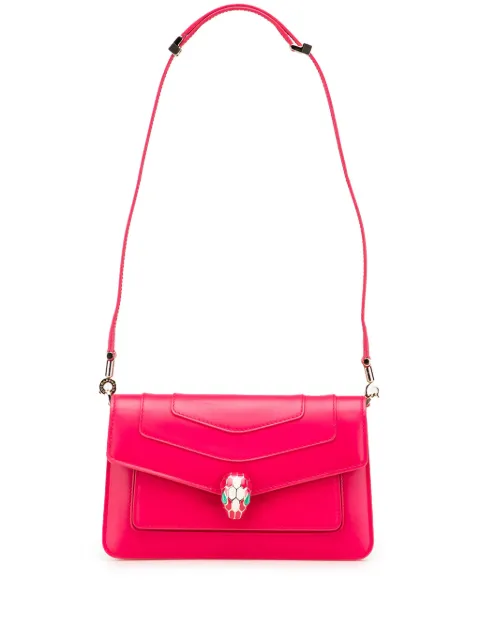 Bvlgari Pre-Owned 2010-2025 Calfskin Serpenti Forever East West shoulder bag