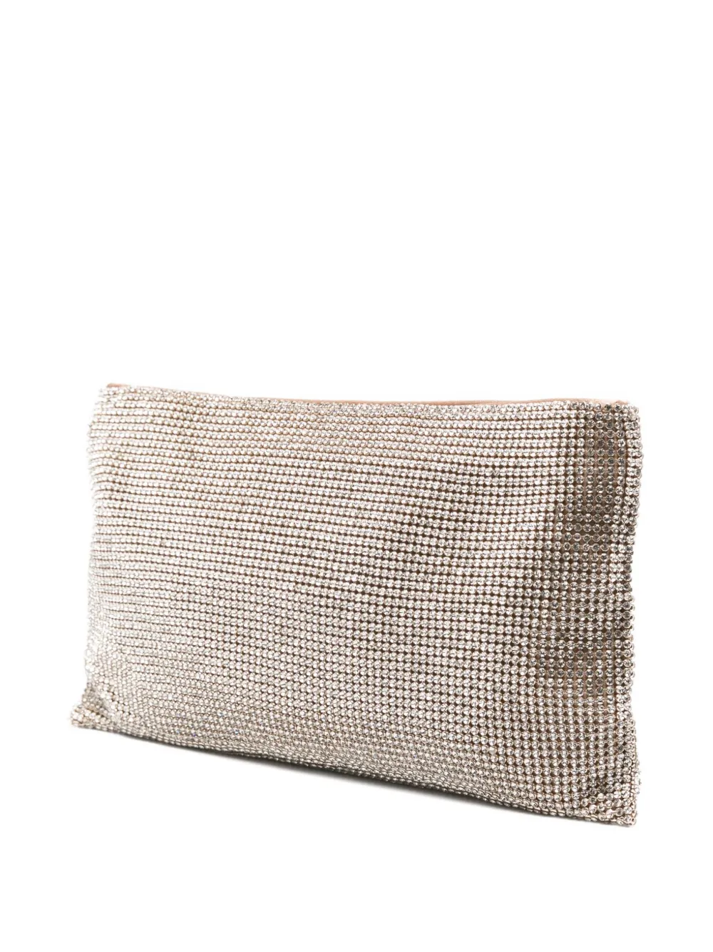 Benedetta Bruzziches La Petite Your Best Friend Clutch Bag In Gold