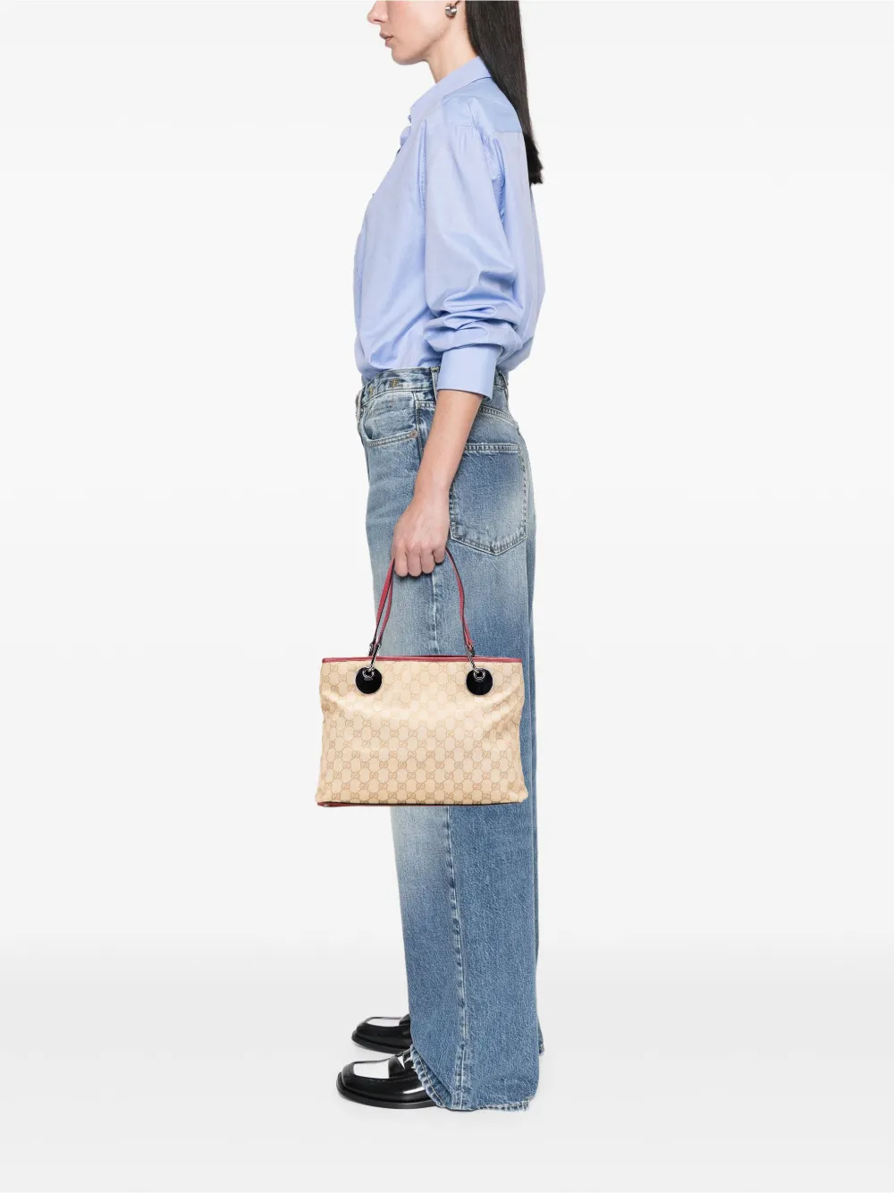Gucci Pre-Owned 2000-2015 GG Canvas Eclipse tote bag | Pre-Owned | Image 2