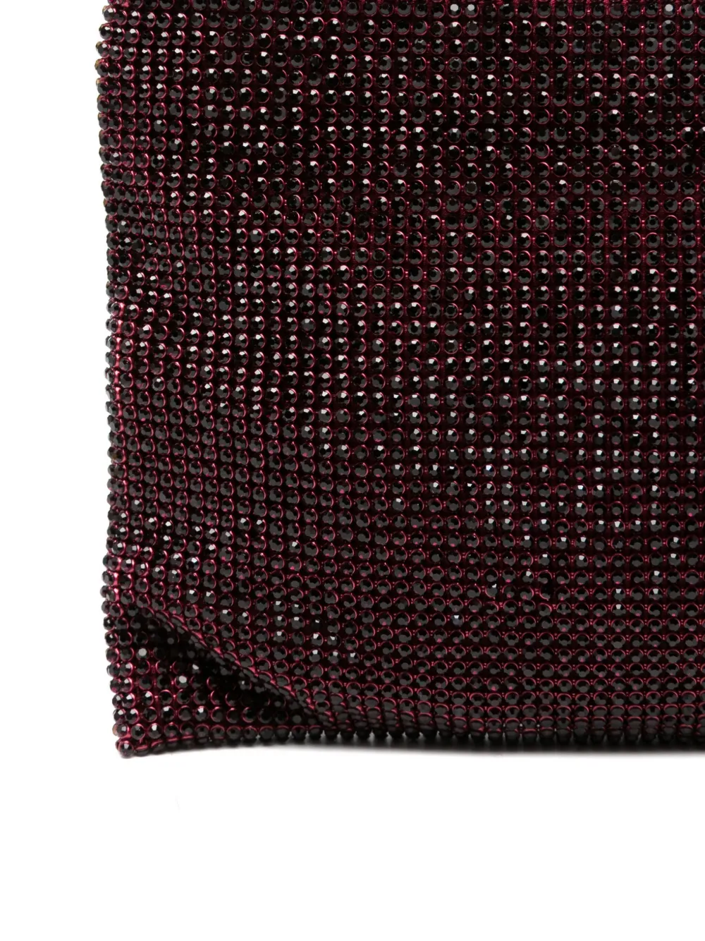 Benedetta Bruzziches La Petite Your Best Friend Clutch Bag In Red