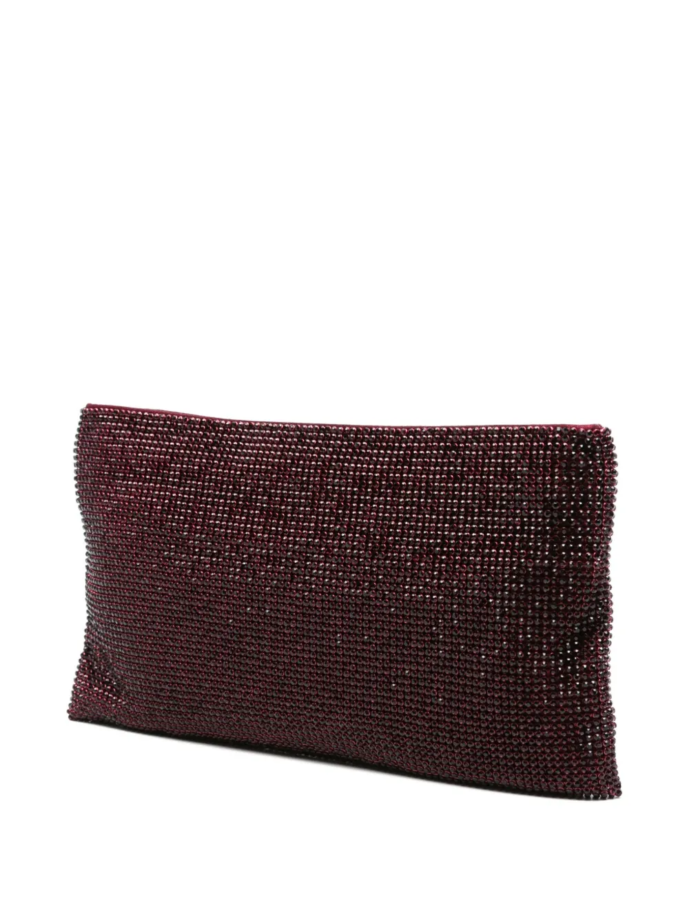 Benedetta Bruzziches La Petite Your Best Friend Clutch Bag In Red