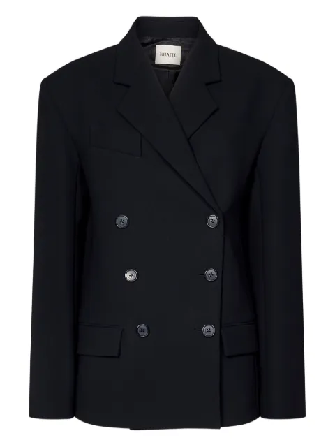 KHAITE Arnoll double-breasted coat