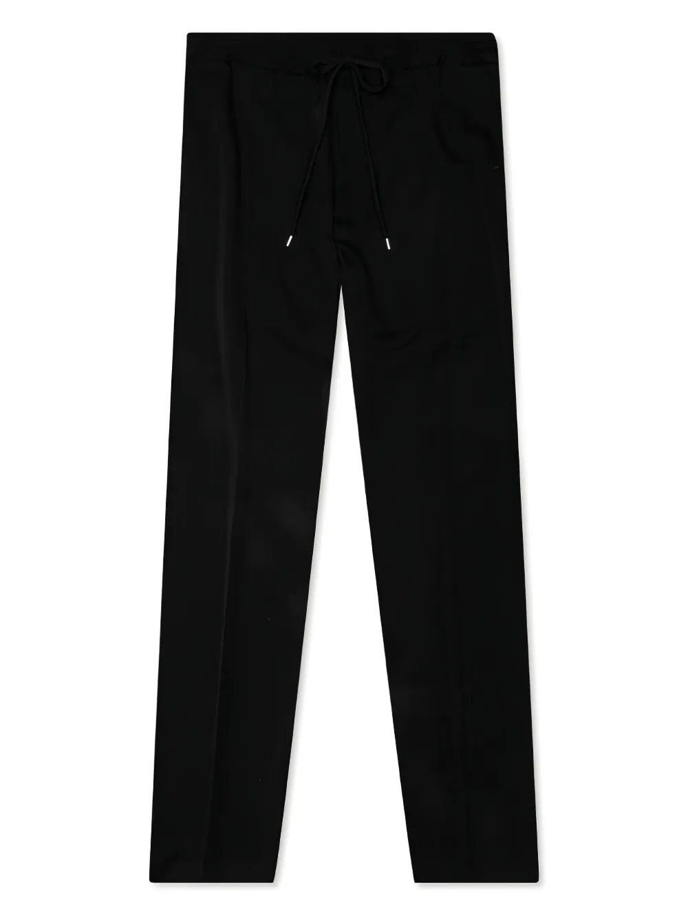 Lanvin drawstring fluid trousers - ブラック Lanvin drawstring fluid trousers - ブラック