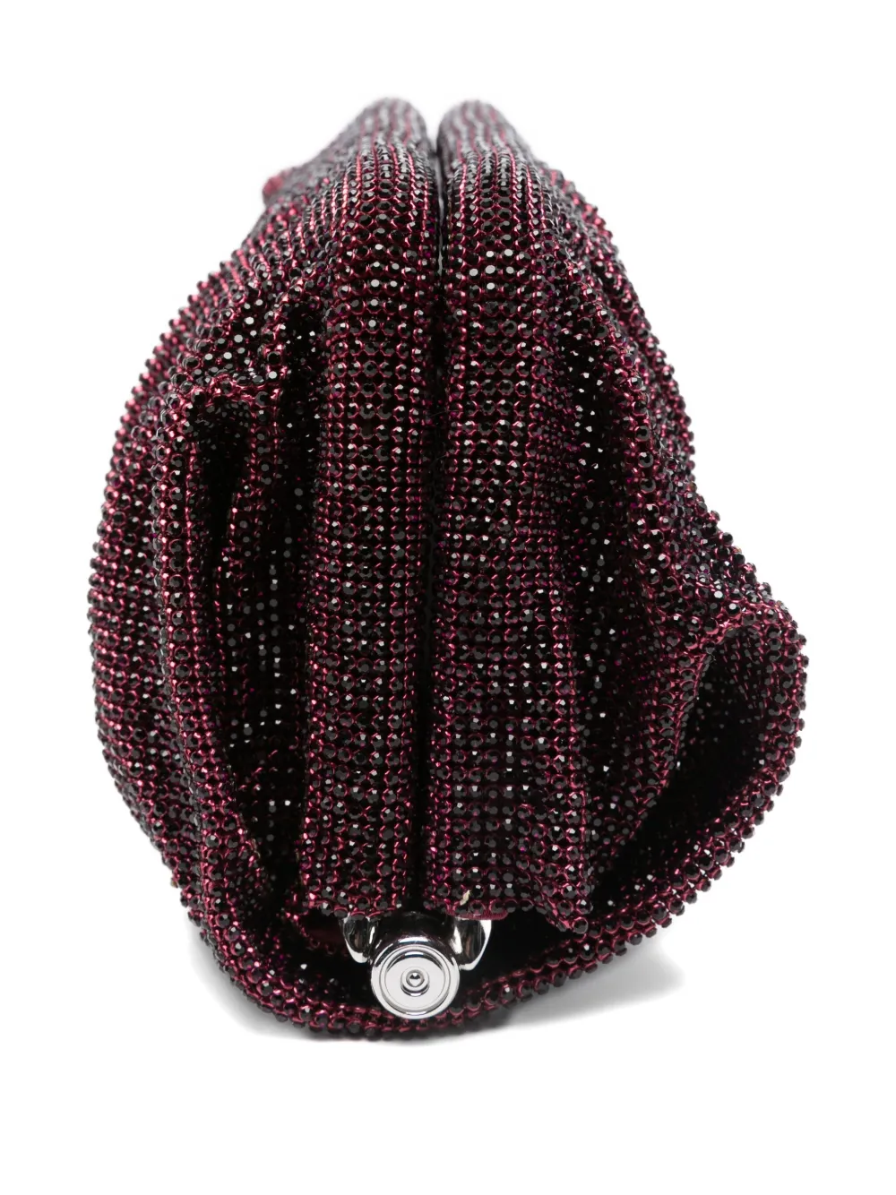 Benedetta Bruzziches Verfraaide gesmockte clutch Rood