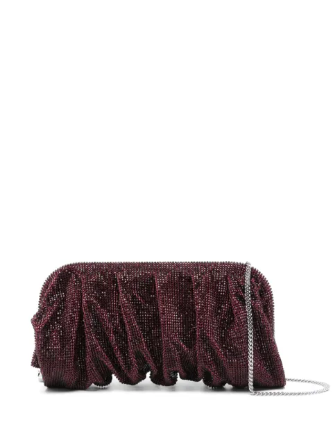 Benedetta Bruzziches Verzierte Clutch mit Raffungen