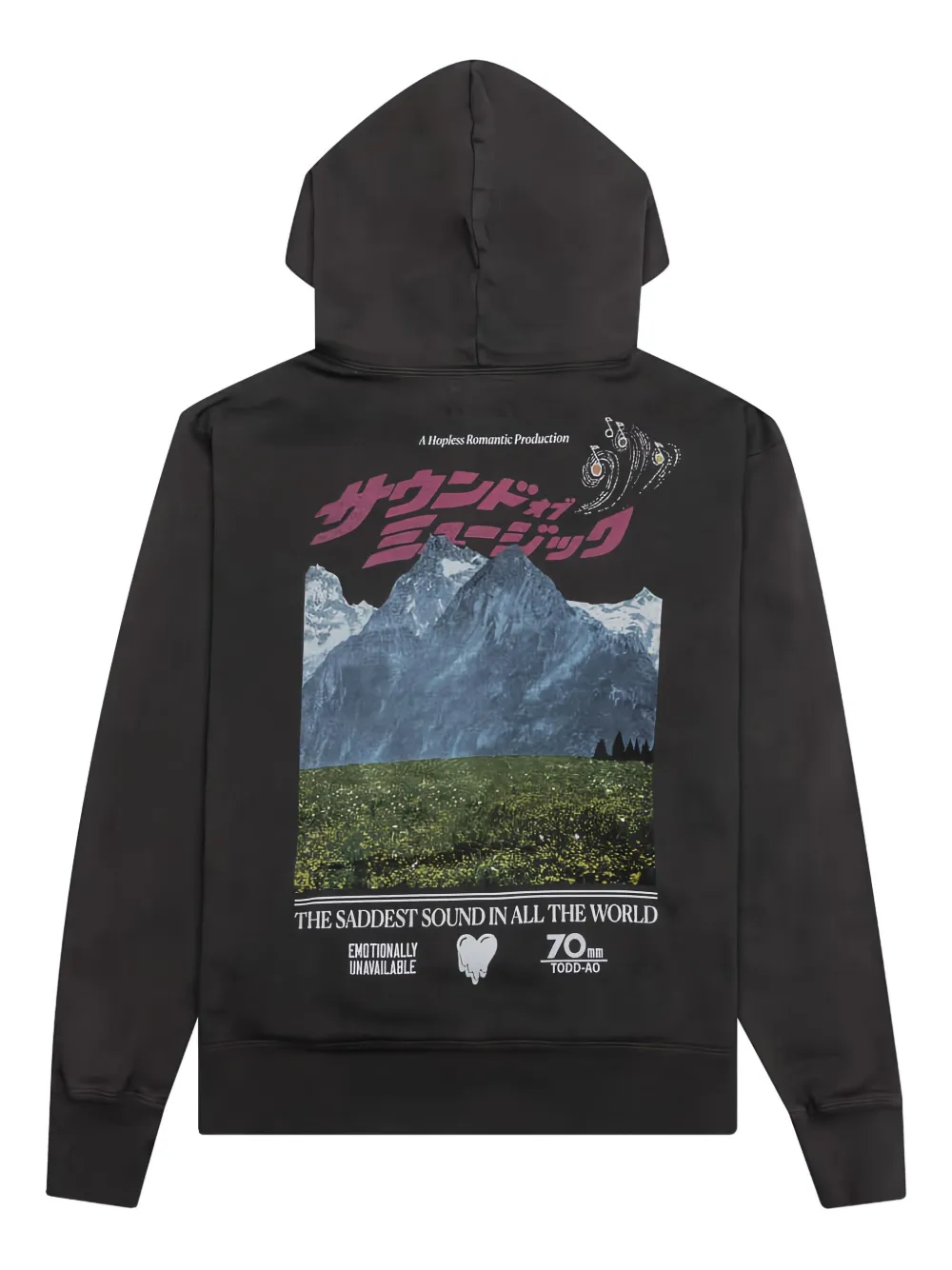 Emotionally Unavailable Saddest Sound hoodie | Hoodies | Image 2