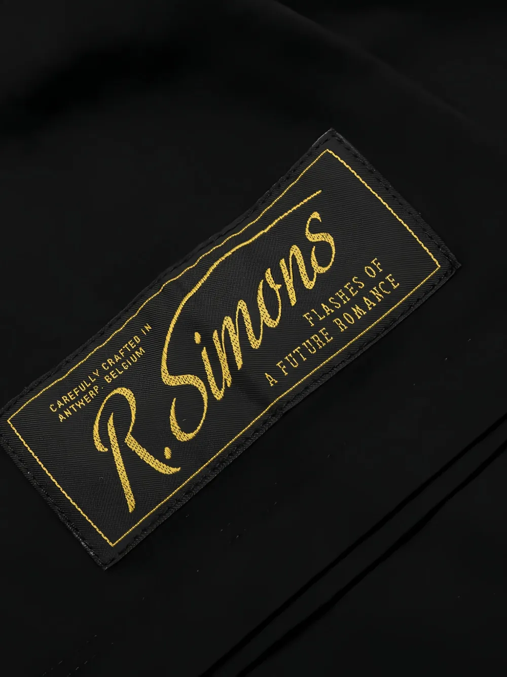 Raf Simons Soleman-X T-shirt met grafische print Zwart