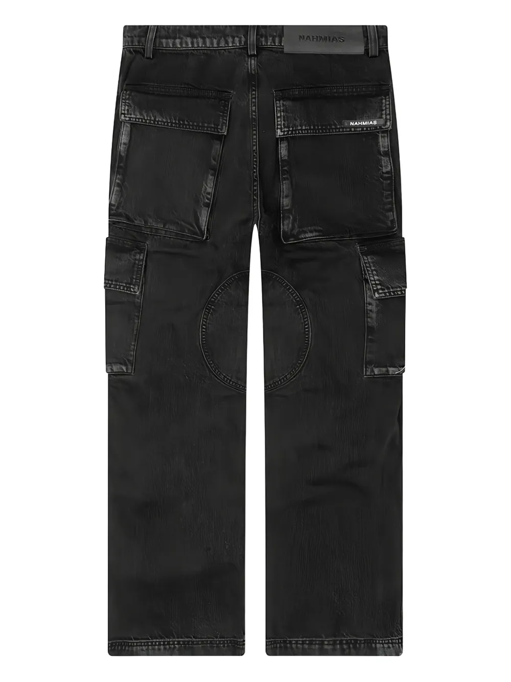 Nahmias Joggingbroek met logopatch - Zwart