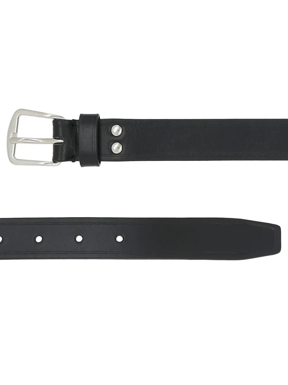 Ann Demeulemeester Willow leren riem - Zwart
