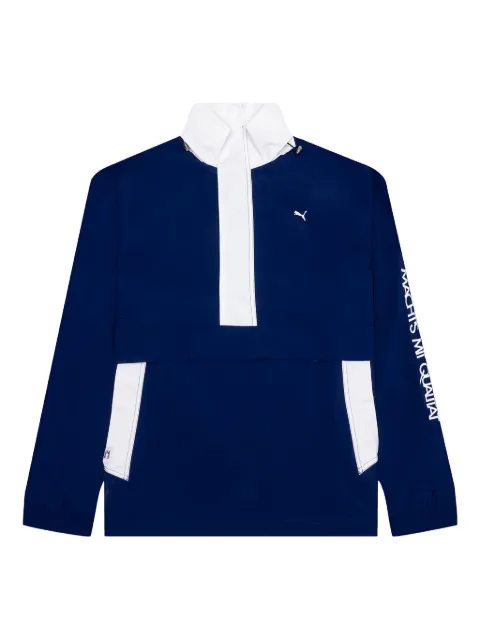 PUMA Pop Over panelled polo shirt 