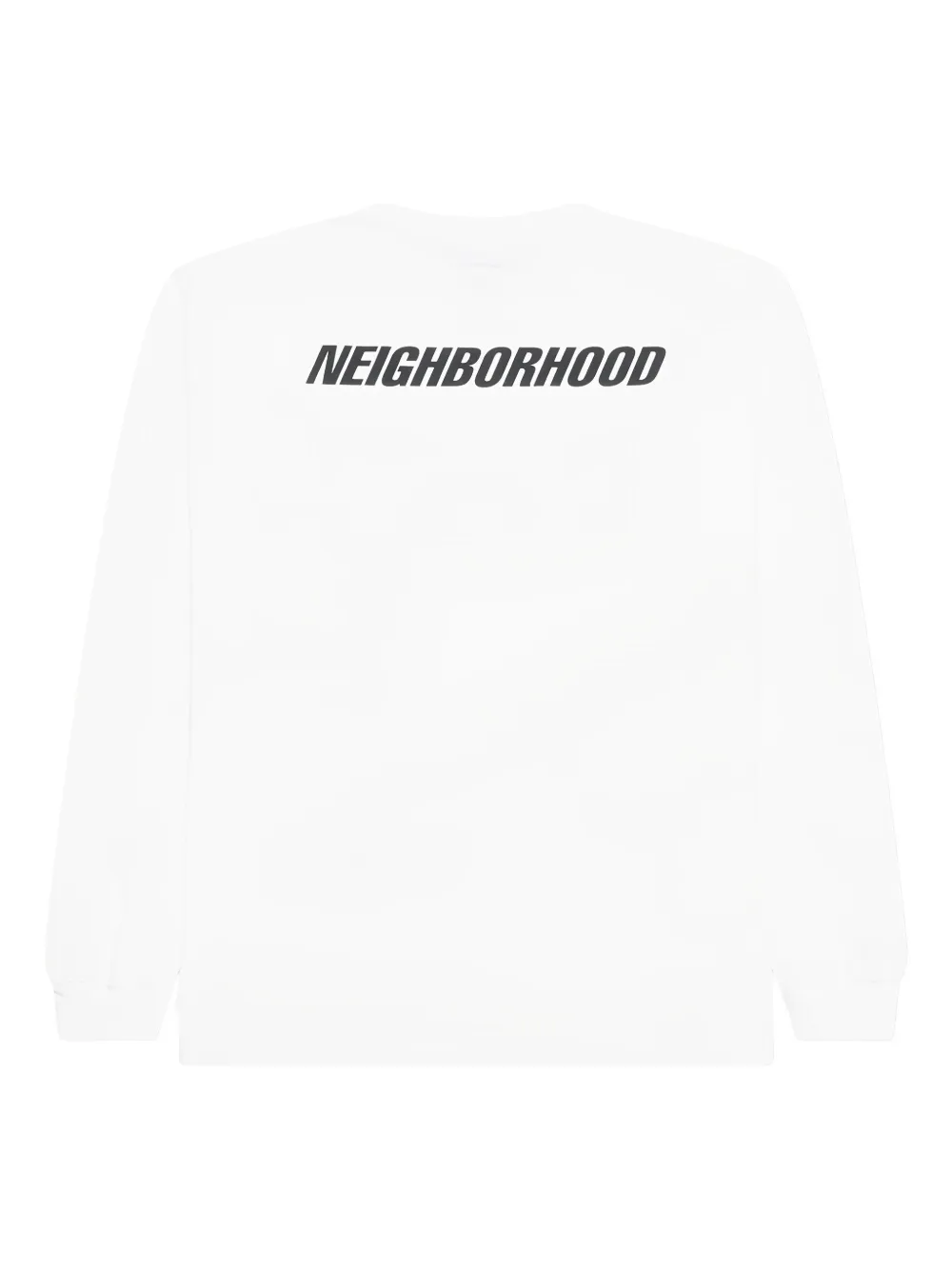Neighborhood T-shirt met lange mouwen Wit