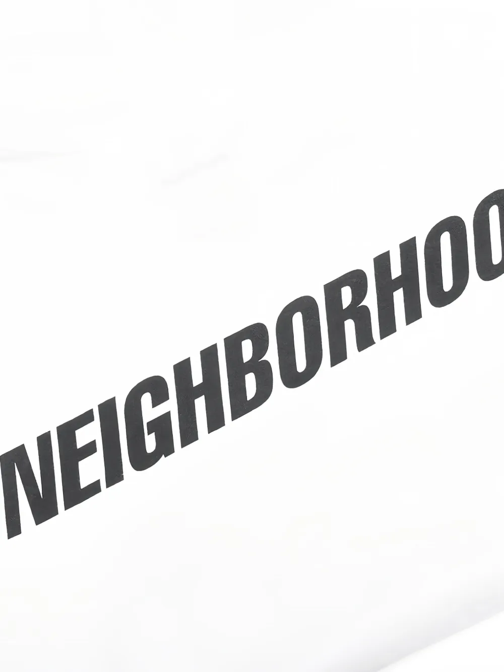 Neighborhood T-shirt met lange mouwen Wit