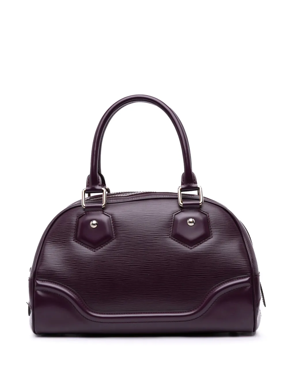 Louis Vuitton Pre-Owned 2007 Epi Bowling Montaigne PM handbag - パープル Louis Vuitton Pre-Owned 2007 Epi Bowling Montaigne PM handbag - パープル