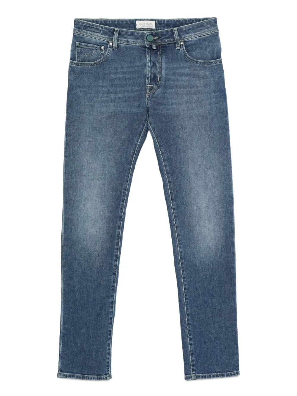 Jacob Cohën cotton-blend jeans - ブルー Jacob Cohën cotton-blend jeans - ブルー