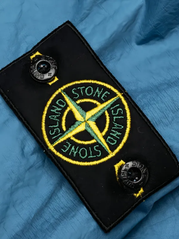 Stone Island コンパスバッジ フーデッドジャケット | ブルー