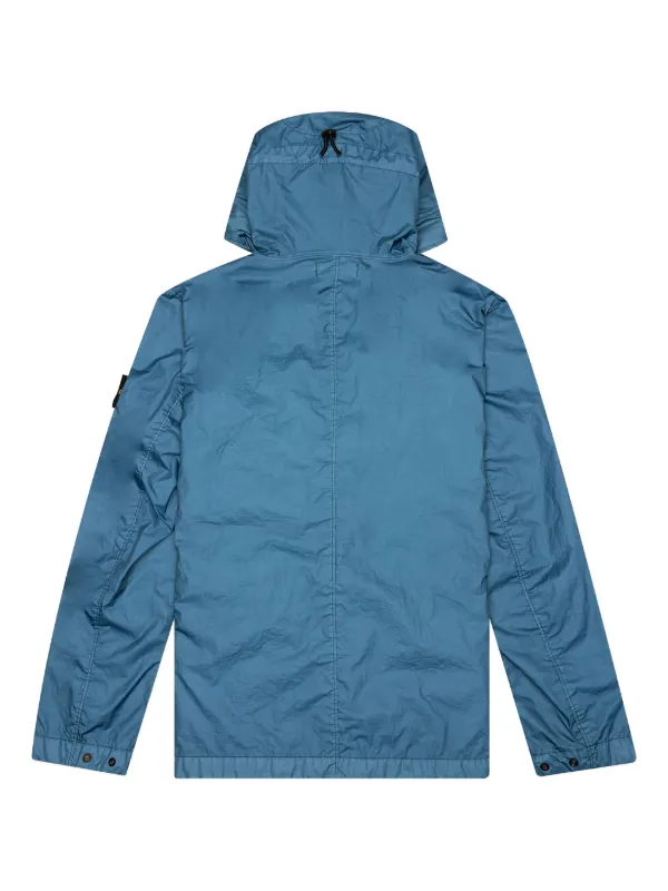 Stone  コンパスバッジ フーデッドジャケット Stone Island コンパスバッジ フーデッドジャケット | ブルー