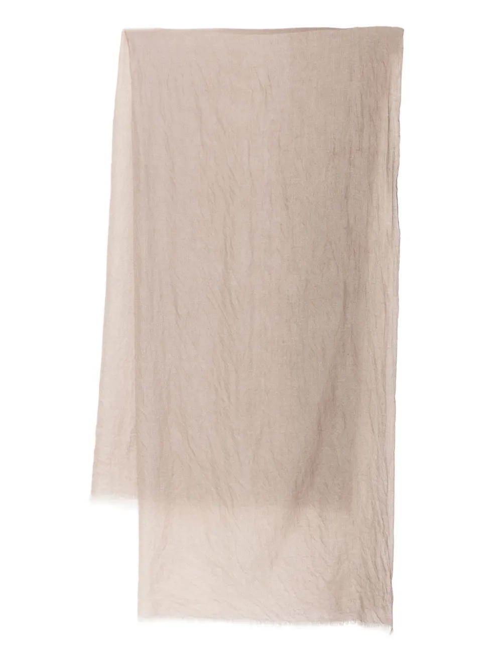N.Peal dip-dye cashmere scarf | Brown | Image 1
