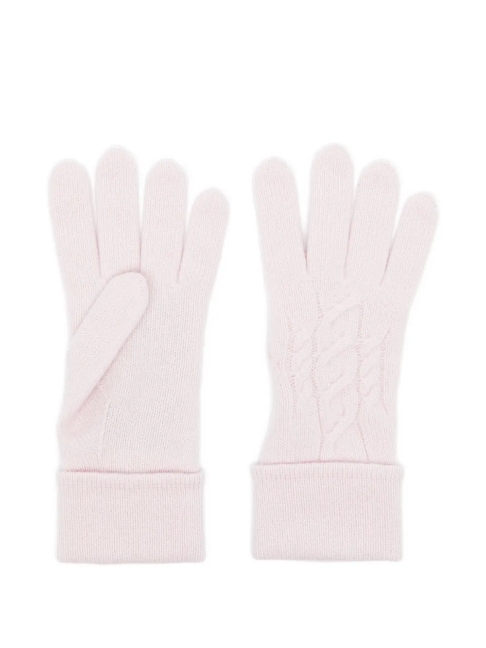 N.Peal cable gloves | Pink | Image 1
