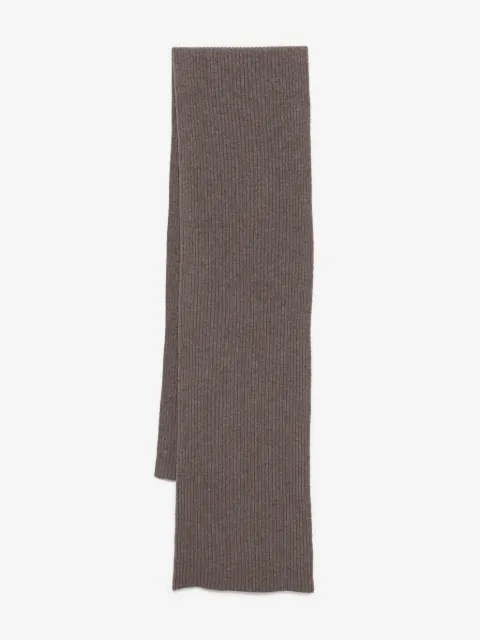 N.Peal ribbed scarf
