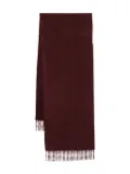 N.Peal large woven scarf - Red