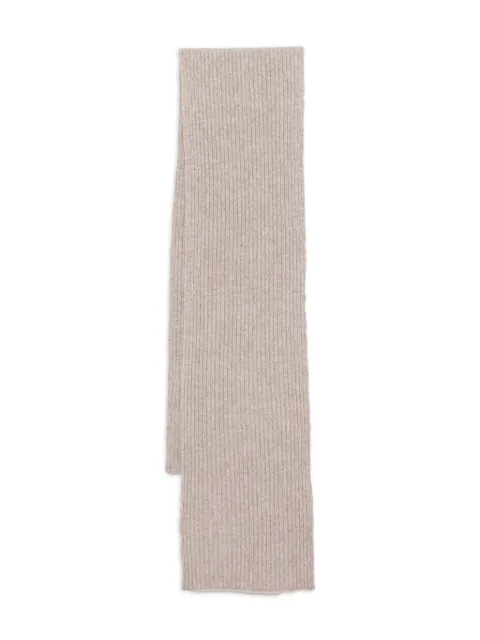 N.Peal ribbed scarf