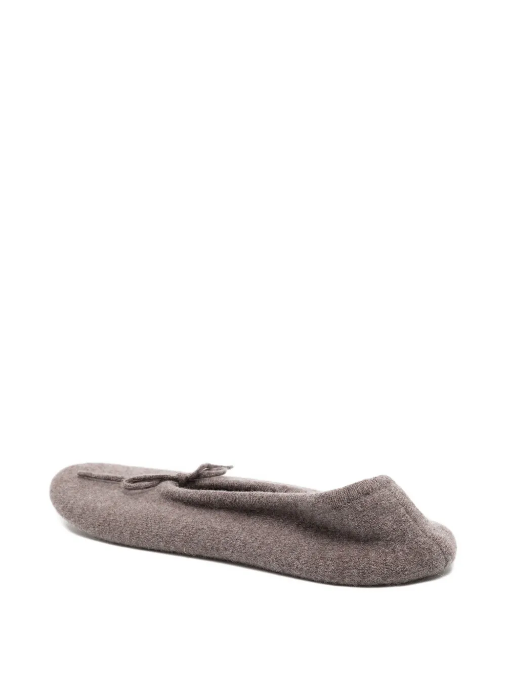 N.Peal Kasjmier slippers Bruin