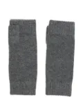 N.Peal cashmere gloves - Grey