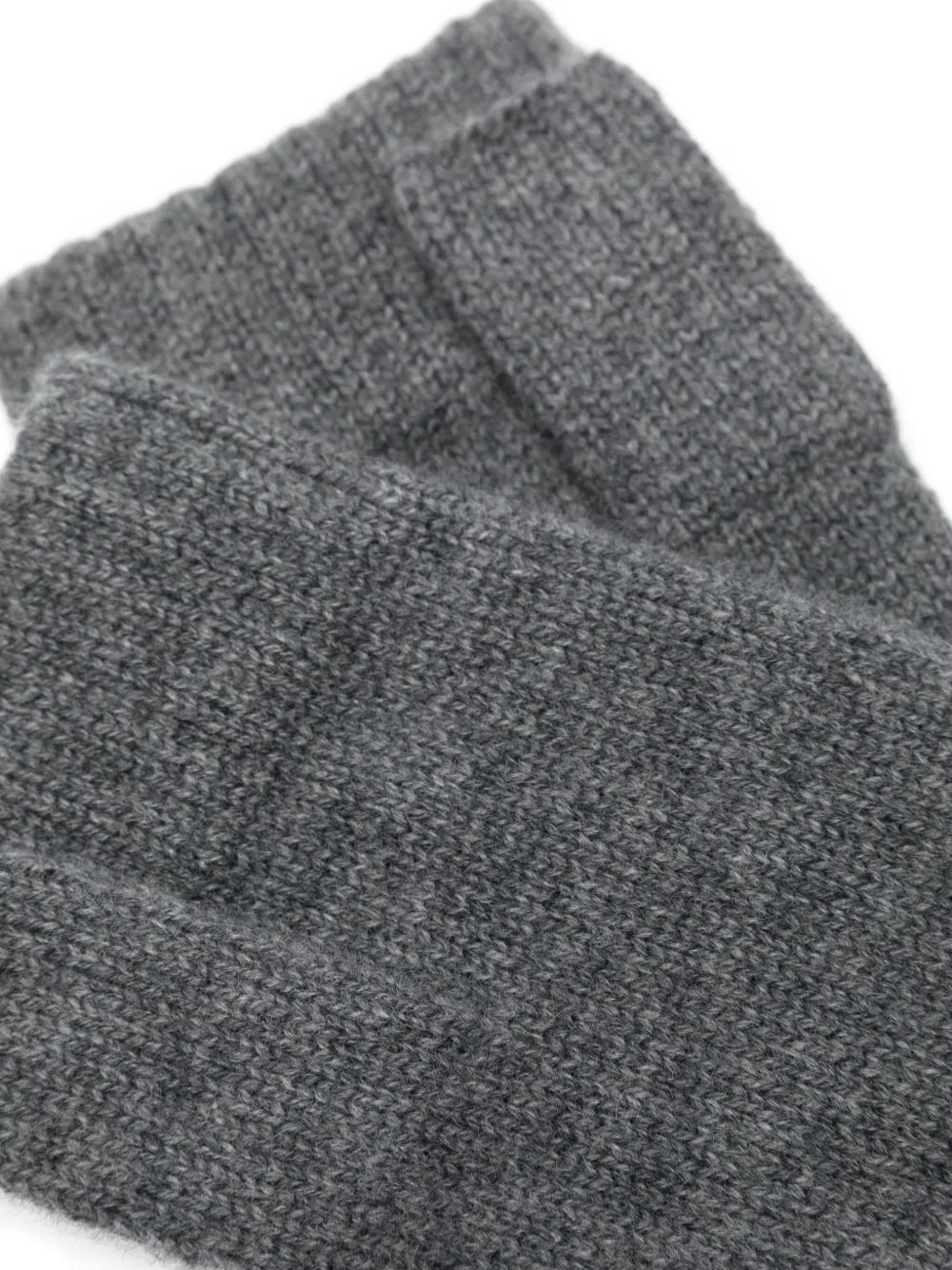 N.Peal Kasjmier handschoenen - Grijs