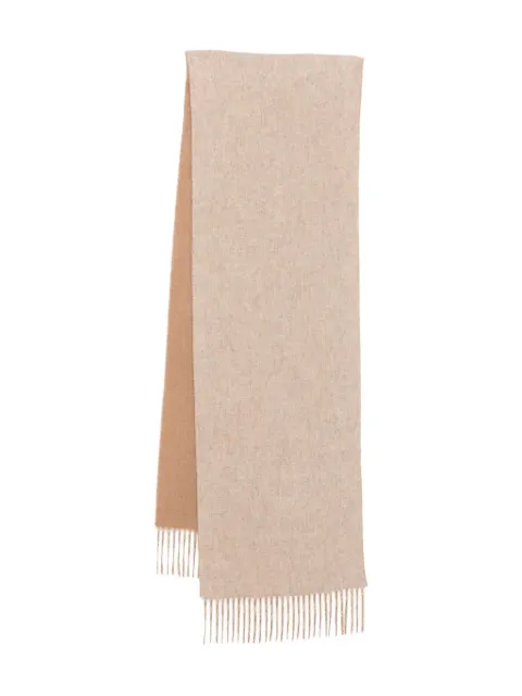 N.Peal doubleface woven scarf